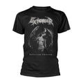 Black-Grey - Front - Exhorder Unisex Adult Defectum Omnium Angel T-Shirt