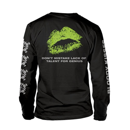 Black - Back - Type O Negative Unisex Adult Crude Gears Long-Sleeved T-Shirt