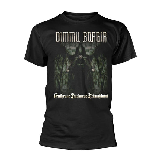 Black - Front - Dimmu Borgir Unisex Adult Enthrone Darkness Triumphant T-Shirt