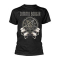 Black - Front - Dimmu Borgir Unisex Adult Puritanical Euphoric Misanthropia Skulls T-Shirt