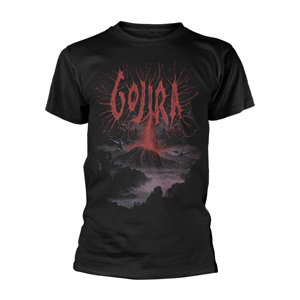 Black - Front - Gojira Unisex Adult Lightning Strike T-Shirt