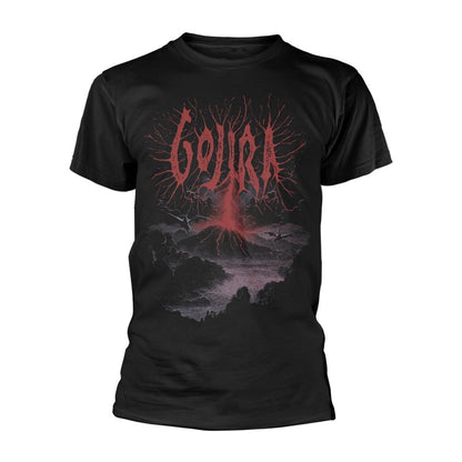 Black - Front - Gojira Unisex Adult Lightning Strike T-Shirt