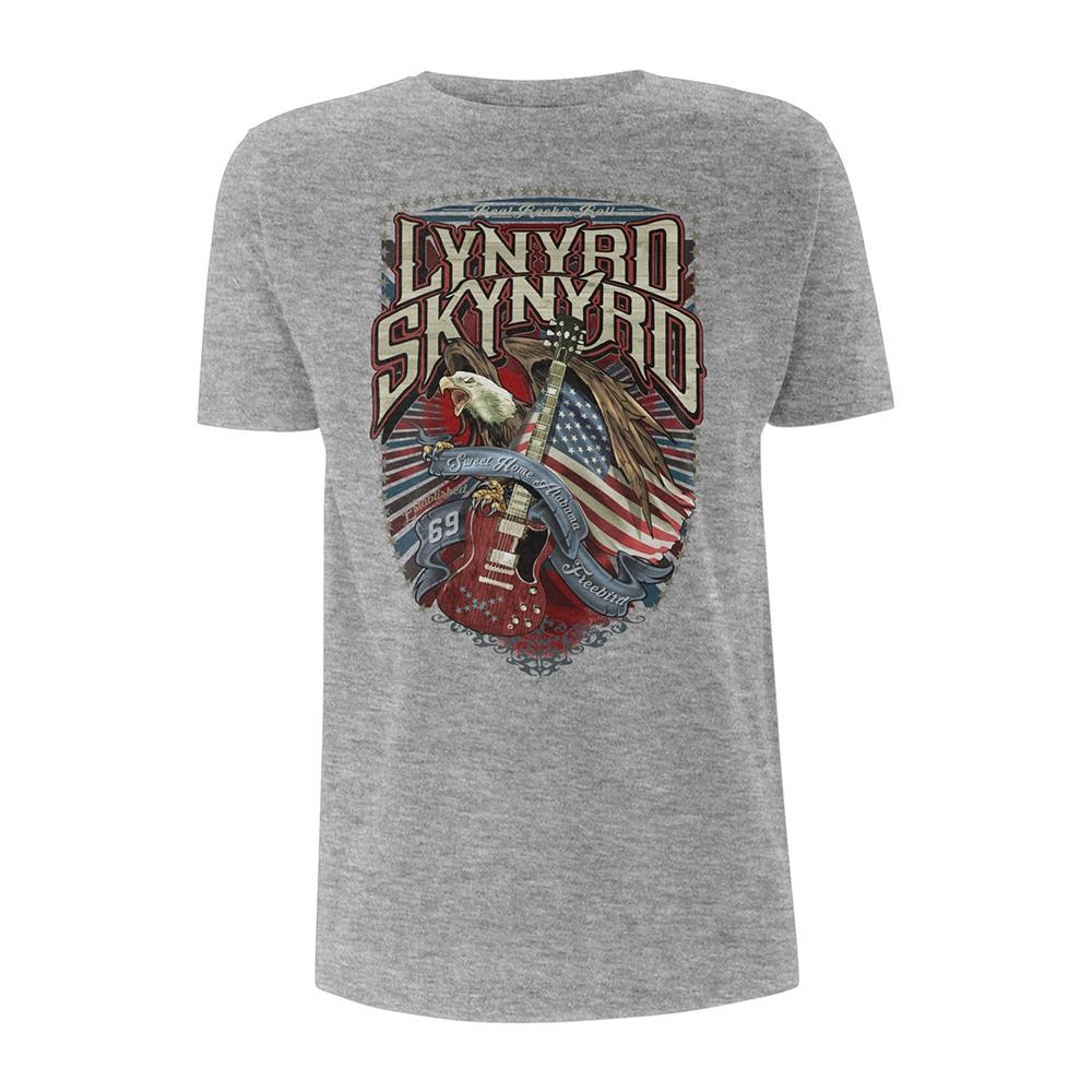 Grey - Front - Lynyrd Skynyrd Unisex Adult Sweet Home Alabama T-Shirt