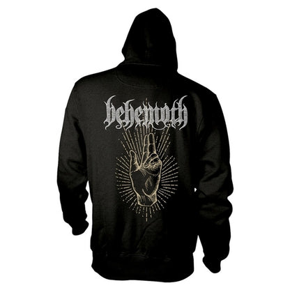 Black - Back - Behemoth Unisex Adult LCFR Full Zip Hoodie