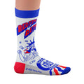 Multicoloured - Back - Dead Kennedys Unisex Adult Bedtime For Democracy Socks