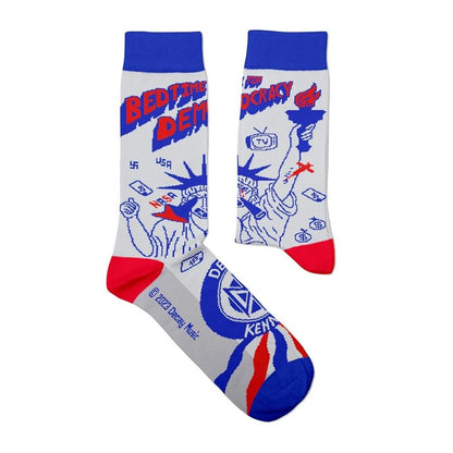 Multicoloured - Front - Dead Kennedys Unisex Adult Bedtime For Democracy Socks