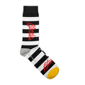 Multicoloured - Front - Blondie Unisex Adult Parallel Lines Socks