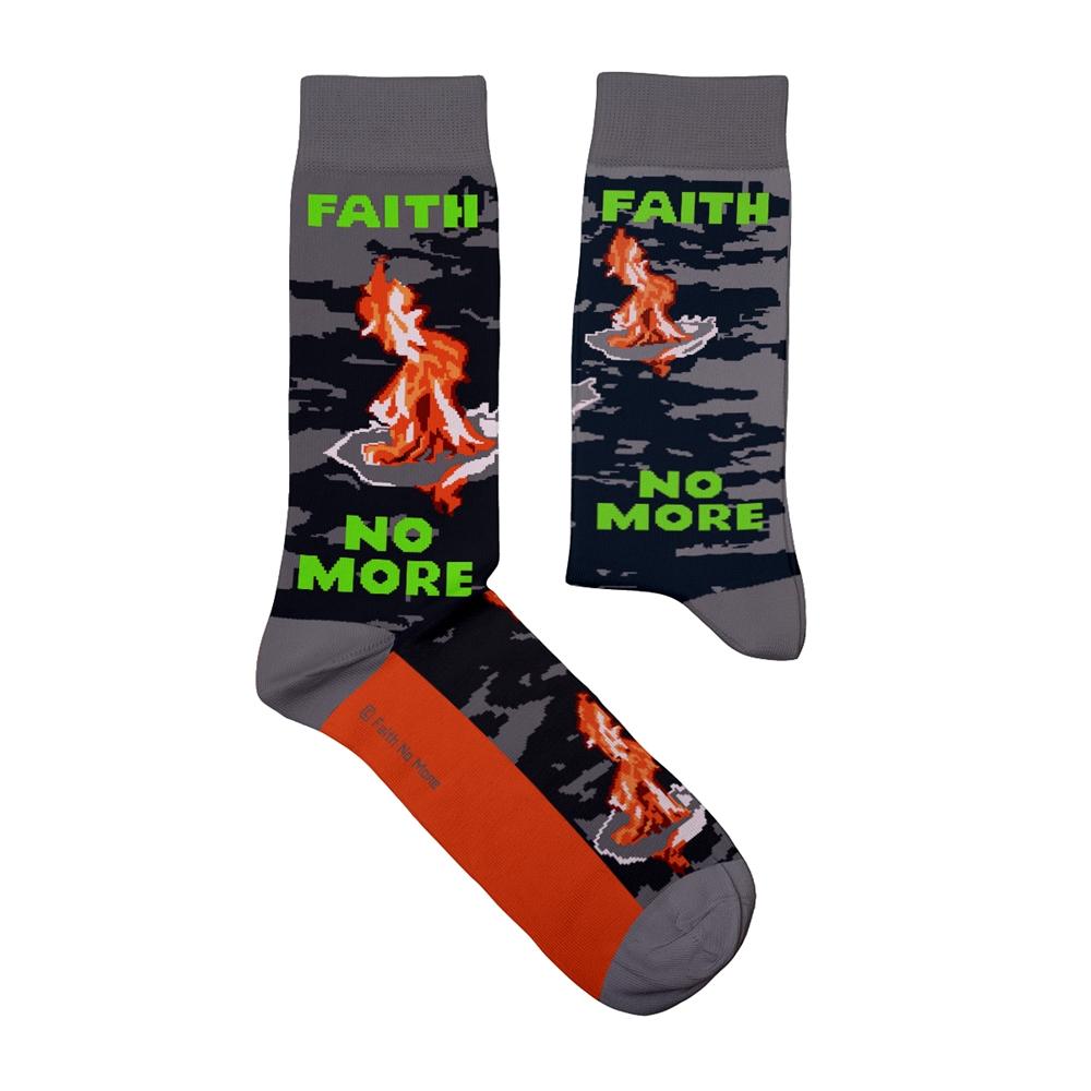 Multicoloured - Back - Faith No More Unisex Adult The Real Thing Socks