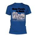 Blue - Front - Deep Purple Unisex Adult In Rock T-Shirt