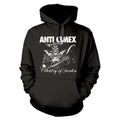 Black - Front - Anti Cimex Unisex Adult Country Of Sweden Hoodie