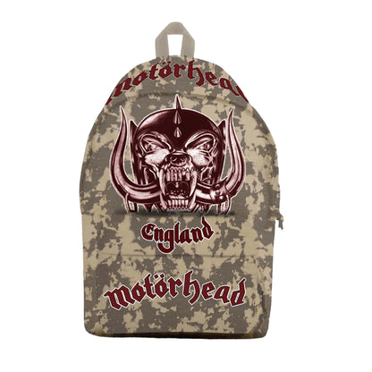Multicoloured - Front - Motorhead England Backpack