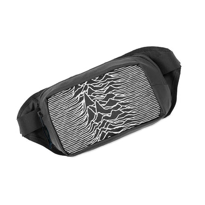 Black - Back - Joy Division Unknown Pleasures Crossbody Bag