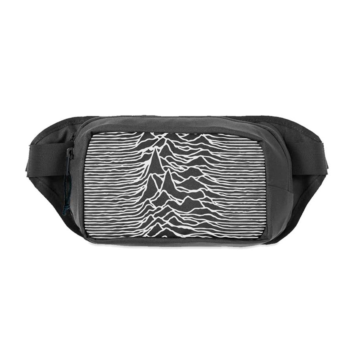 Black - Front - Joy Division Unknown Pleasures Crossbody Bag