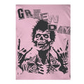 Pink - Back - Green Day Unisex Adult Billie Joe Zombie T-Shirt