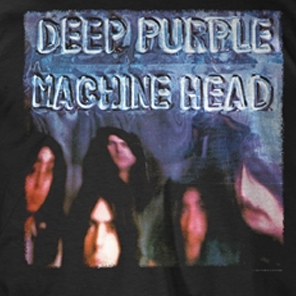 Black - Back - Deep Purple Unisex Adult Machine Head T-Shirt