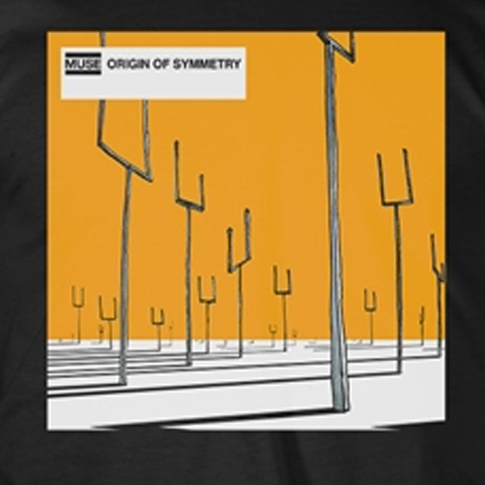 Black - Back - Muse Unisex Adult Origin Of Symmetry T-Shirt