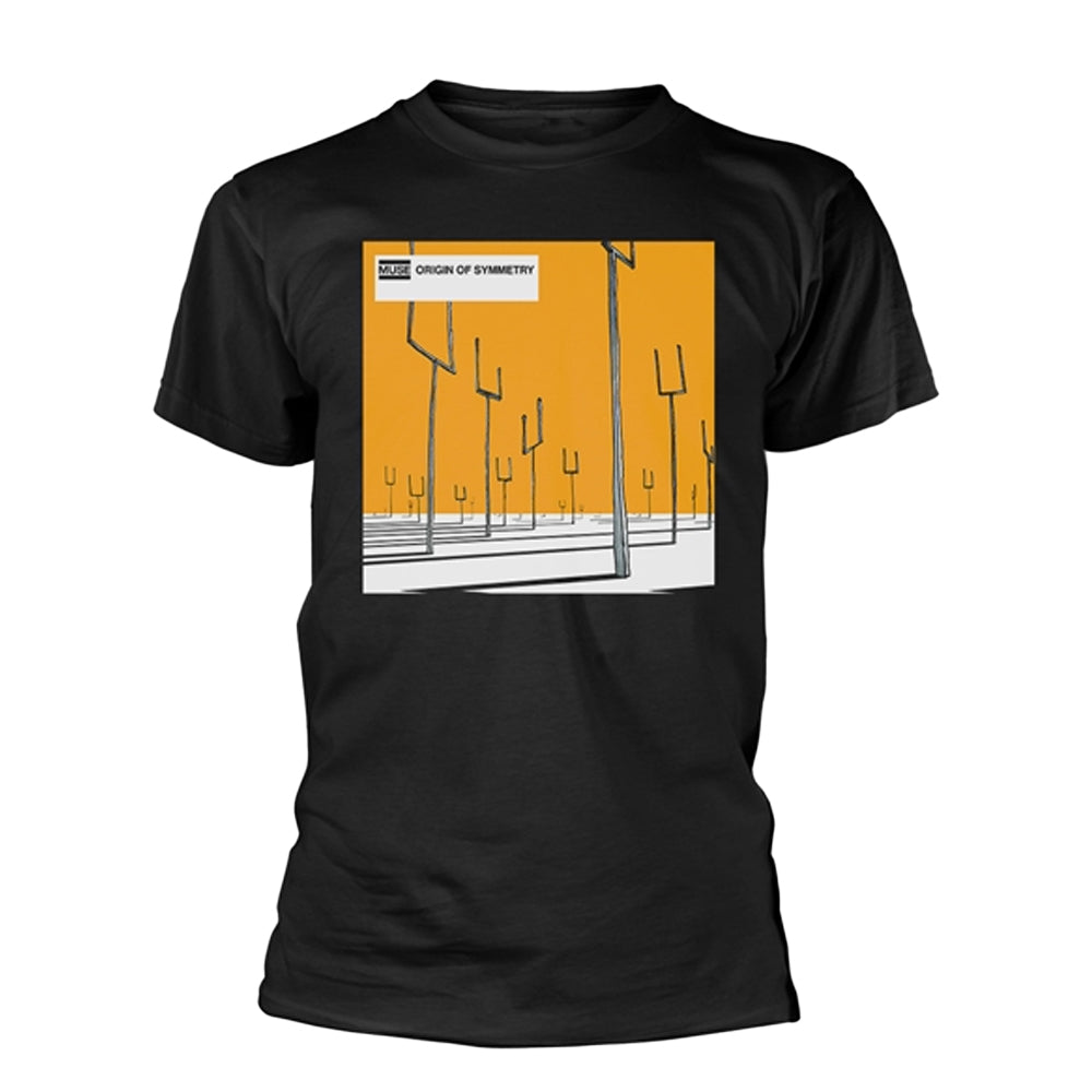 Black - Front - Muse Unisex Adult Origin Of Symmetry T-Shirt