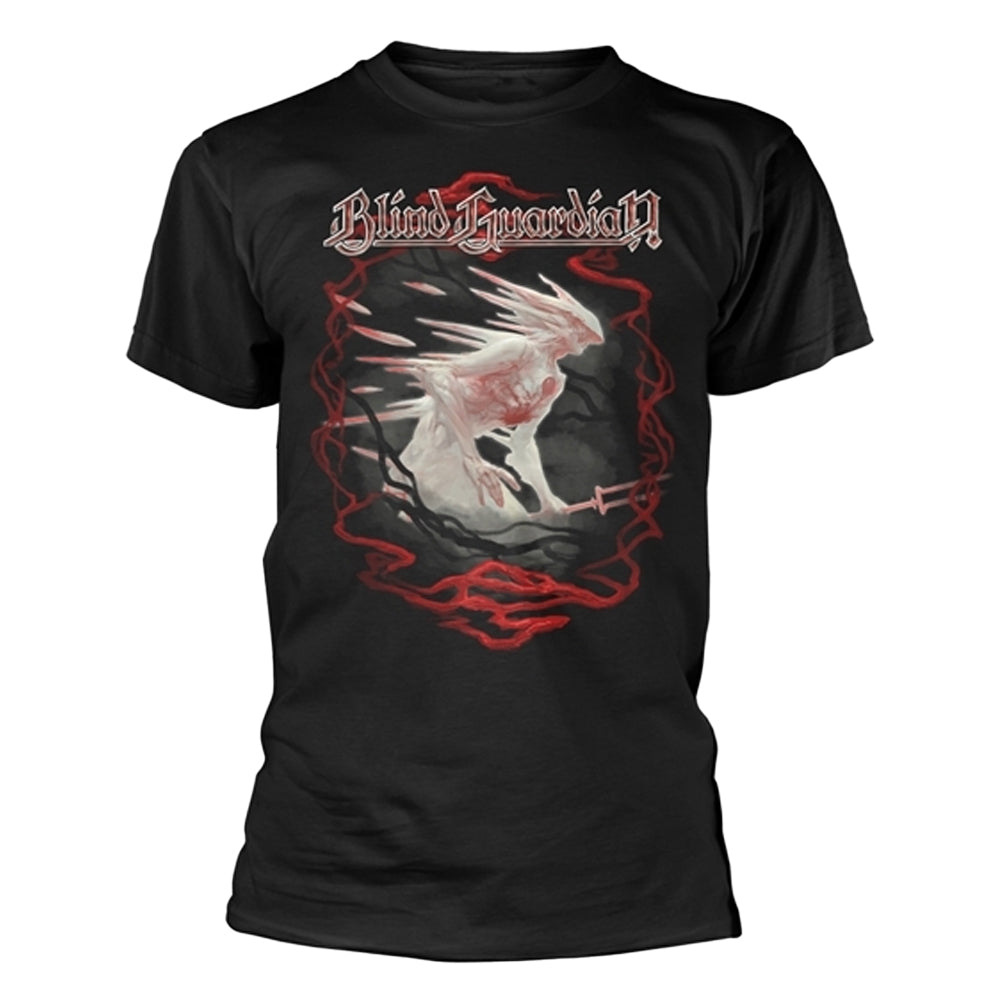Black - Front - Blind Guardian Unisex Adult God Machine Tour 24 T-Shirt