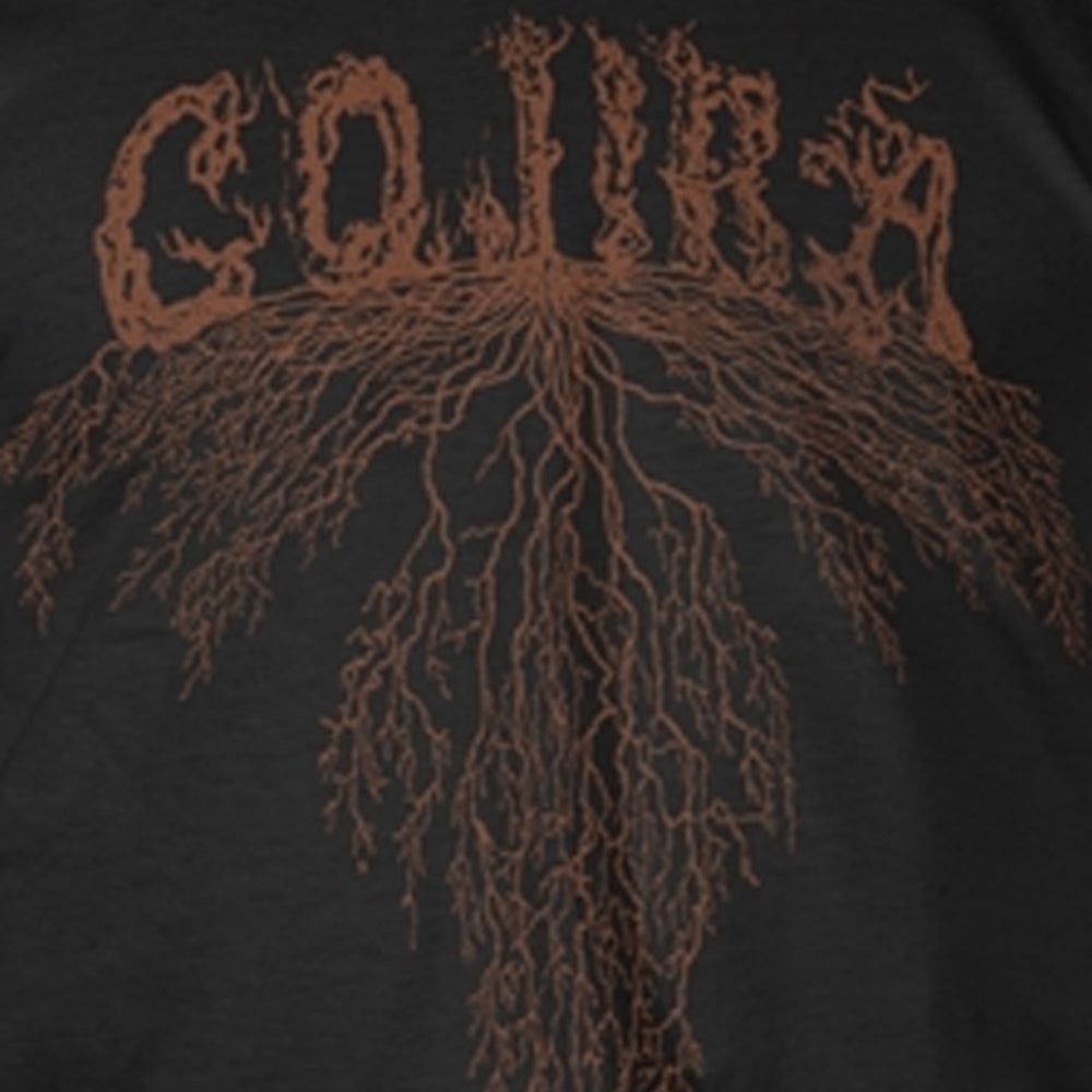 Black - Back - Gojira Unisex Adult Tree Root Organic T-Shirt