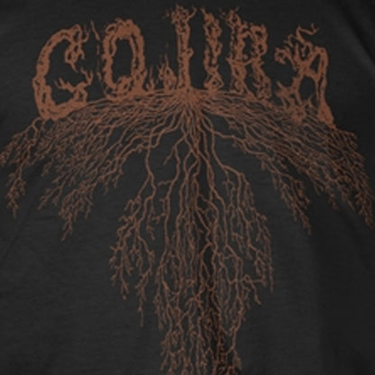 Black - Back - Gojira Unisex Adult Tree Root Organic T-Shirt