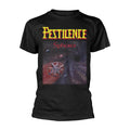 Black - Front - Pestilence Unisex Adult Spheres T-Shirt