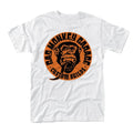White - Front - Gas Monkey Garage Unisex Adult Custom Builds T-Shirt