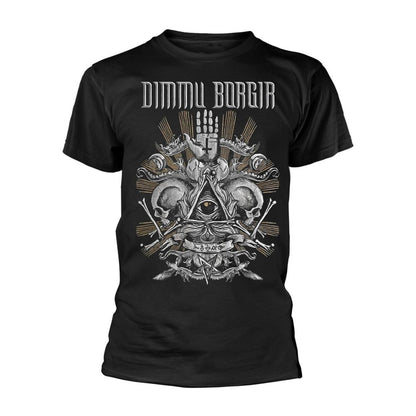 Black - Front - Dimmu Borgir Unisex Adult Life Is The Trial T-Shirt