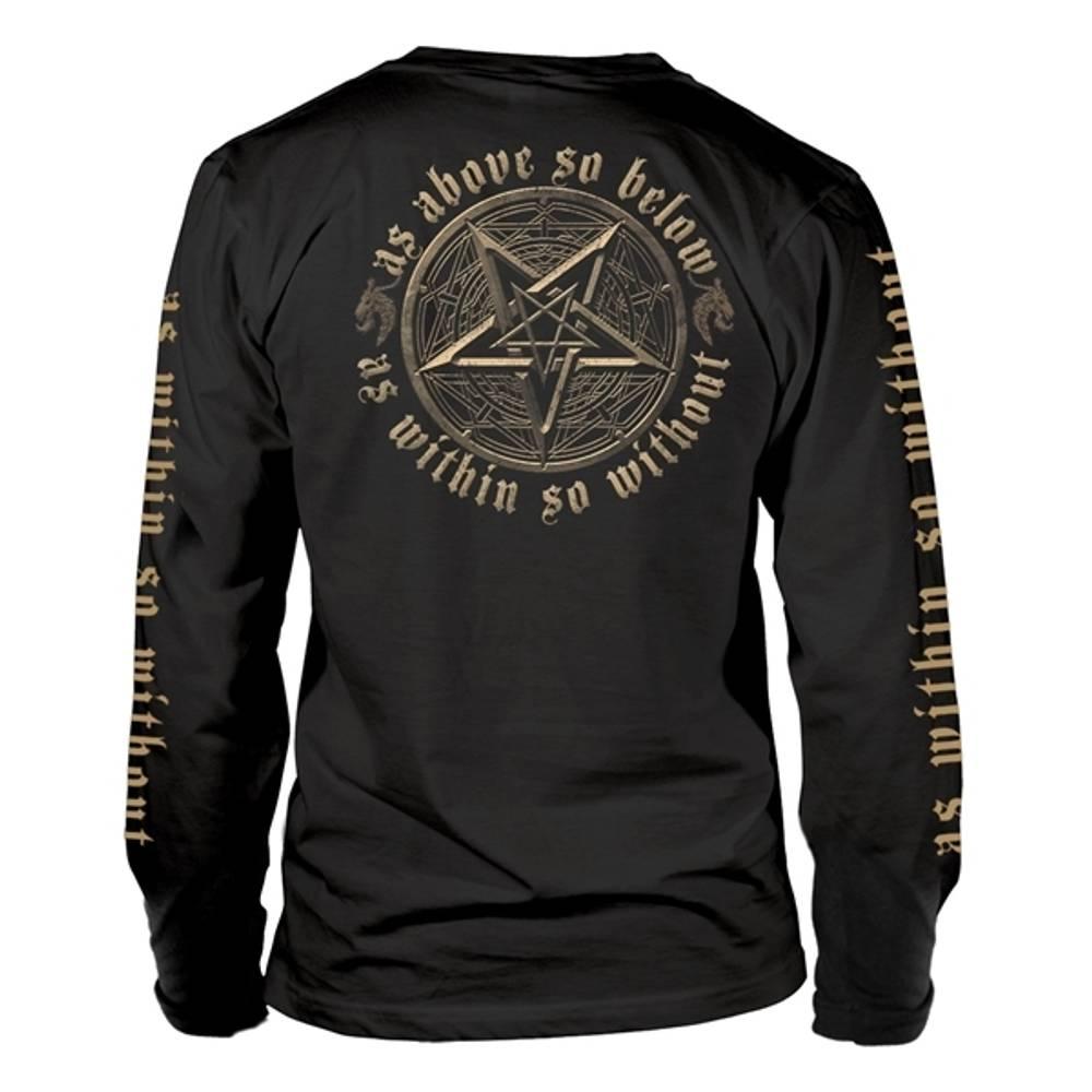 Black - Side - Dimmu Borgir Unisex Adult Hands Of Death Long-Sleeved T-Shirt