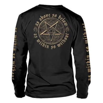 Black - Side - Dimmu Borgir Unisex Adult Hands Of Death Long-Sleeved T-Shirt