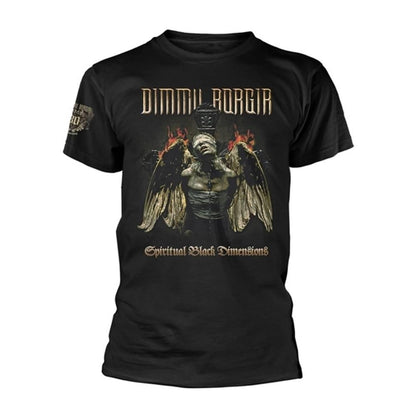 Black - Back - Dimmu Borgir Unisex Adult Spiritual Black Dimensions Tour 2024 T-Shirt