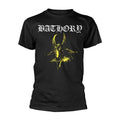 Black-Yellow - Back - Bathory Unisex Adult Goat T-Shirt