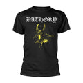 Black-Yellow - Front - Bathory Unisex Adult Goat T-Shirt