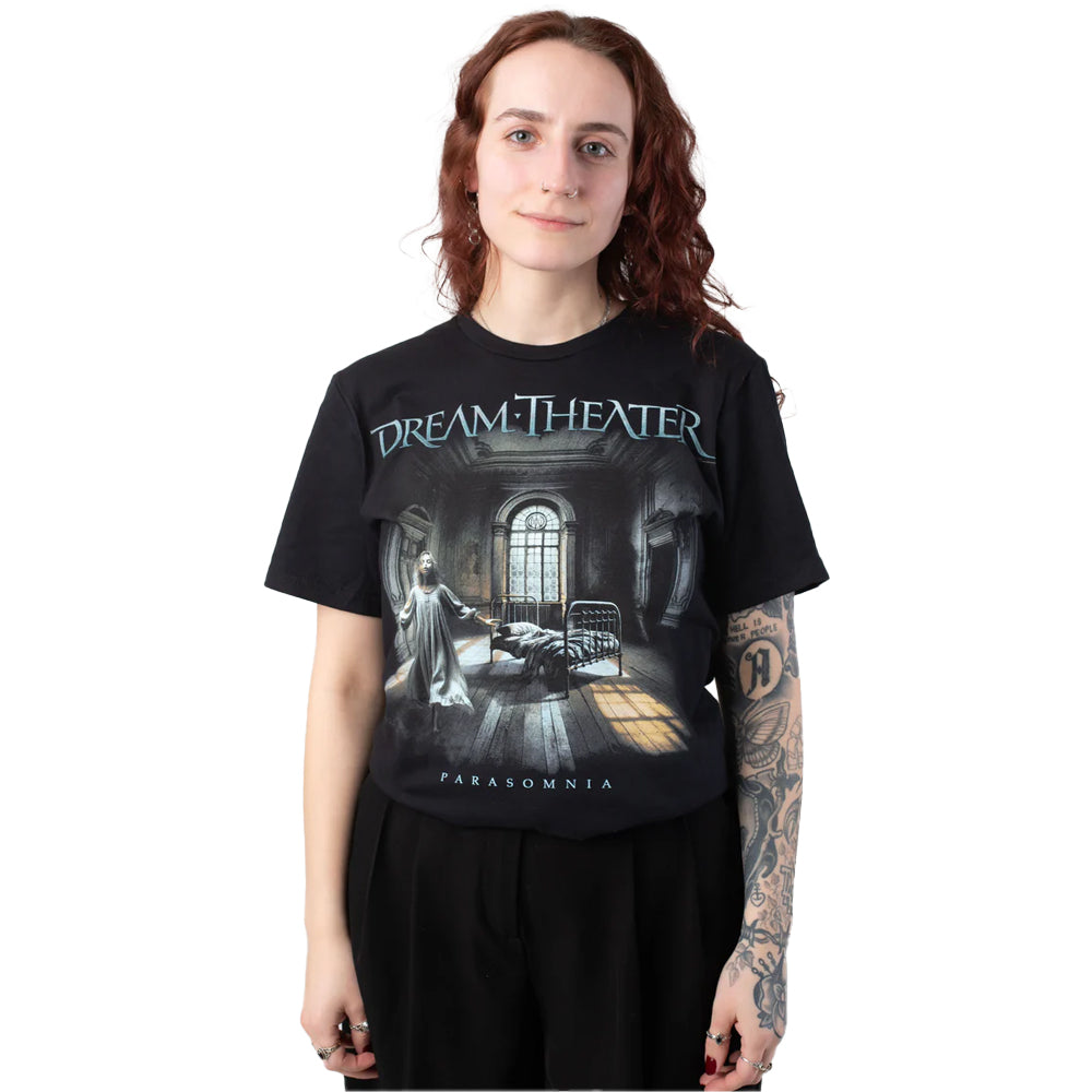 Black - Side - Dream Theater Unisex Adult Parasomnia T-Shirt