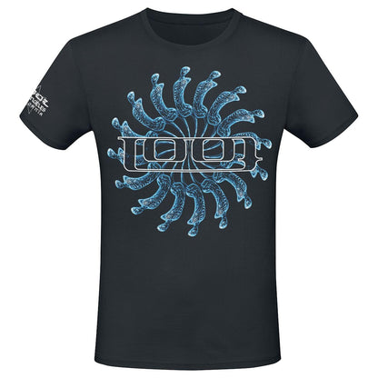 Black - Front - Tool Unisex Adult X Spectre Spiral T-Shirt