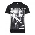 Black - Front - Morrissey Unisex Adult Barber Shop T-Shirt