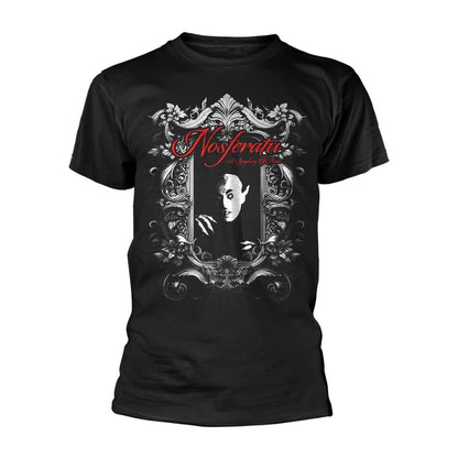 Black-White - Front - Nosferatu Unisex Adult Ornamental T-Shirt