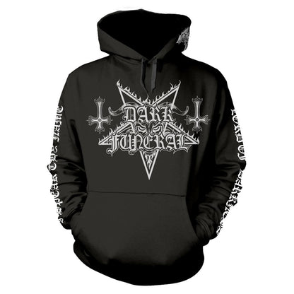Black-White - Front - Dark Funeral Unisex Adult The Secrets Of The Black Arts Hoodie