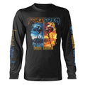 Black - Front - Forbidden Unisex Adult 40 Years Of Evil Long-Sleeved T-Shirt