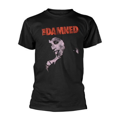 Black - Front - The Damned Unisex Adult The Devil T-Shirt