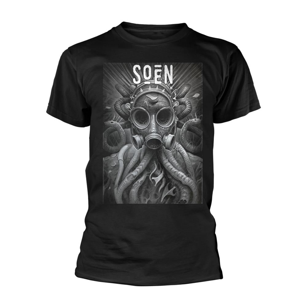 Black - Front - Soen Unisex Adult Incendiary T-Shirt