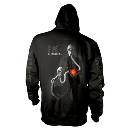Black - Back - Soen Unisex Adult Memorial Hoodie