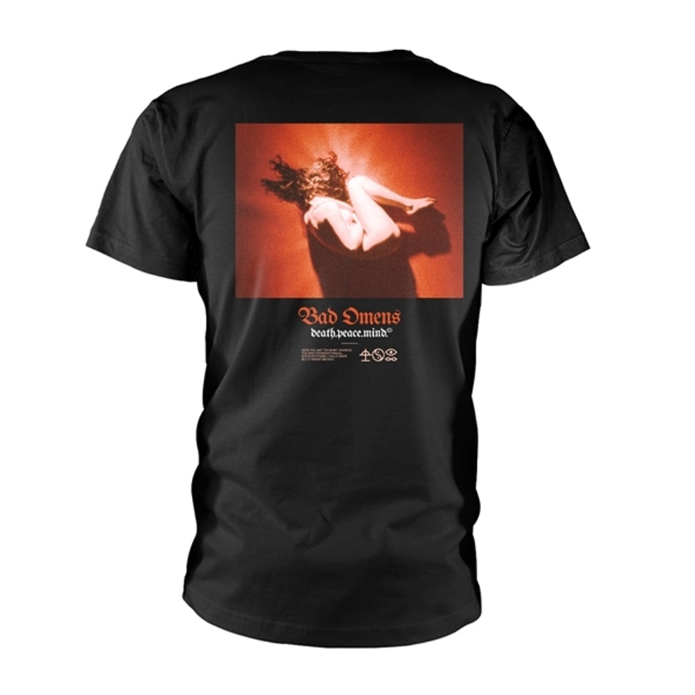 Black - Back - Bad Omens Unisex Adult Boxgirl T-Shirt