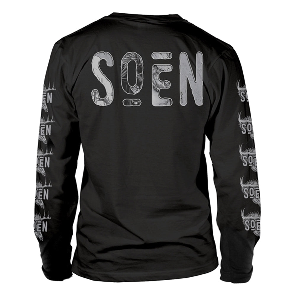 Black - Back - Soen Unisex Adult Enchantress Long-Sleeved T-Shirt