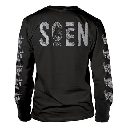 Black - Back - Soen Unisex Adult Enchantress Long-Sleeved T-Shirt