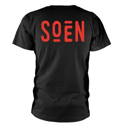 Black - Back - Soen Unisex Adult Redmoon Back Print T-Shirt