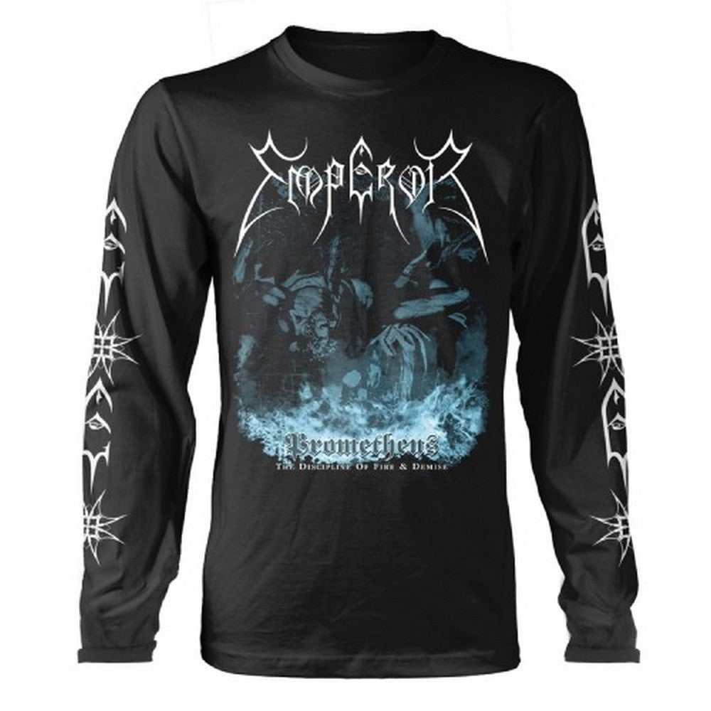 Black - Front - Emperor Unisex Adult Prometheus Long-Sleeved T-Shirt