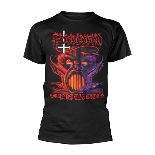 Black - Front - Possessed Unisex Adult Beyond The Gates T-Shirt