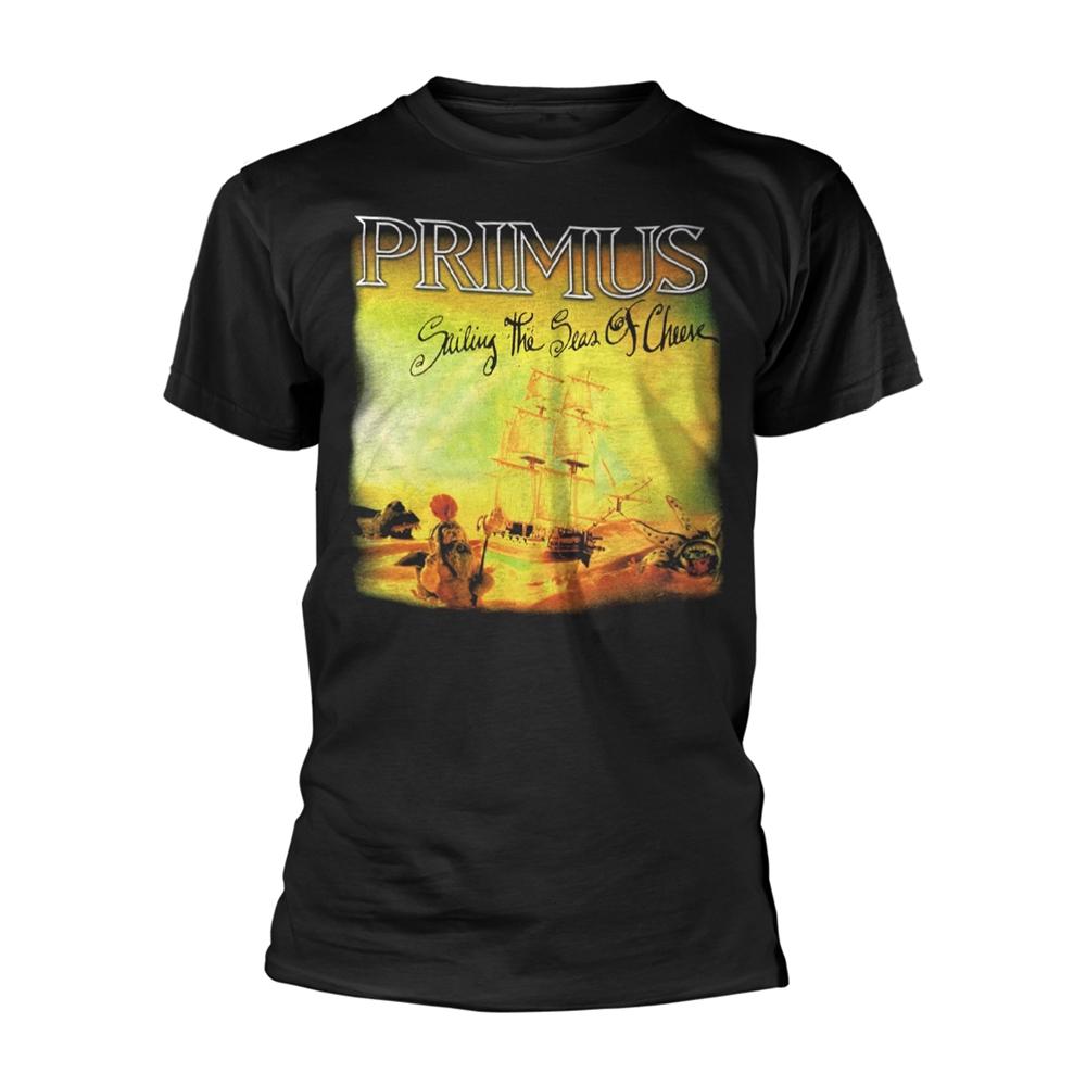 Black - Front - Primus Unisex Adult Sailing The Seas Of Cheese T-Shirt