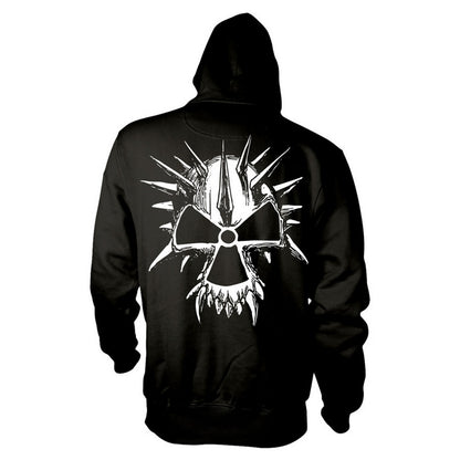 Black - Back - Corrosion Of Conformity Unisex Adult Skull Back Print Hoodie