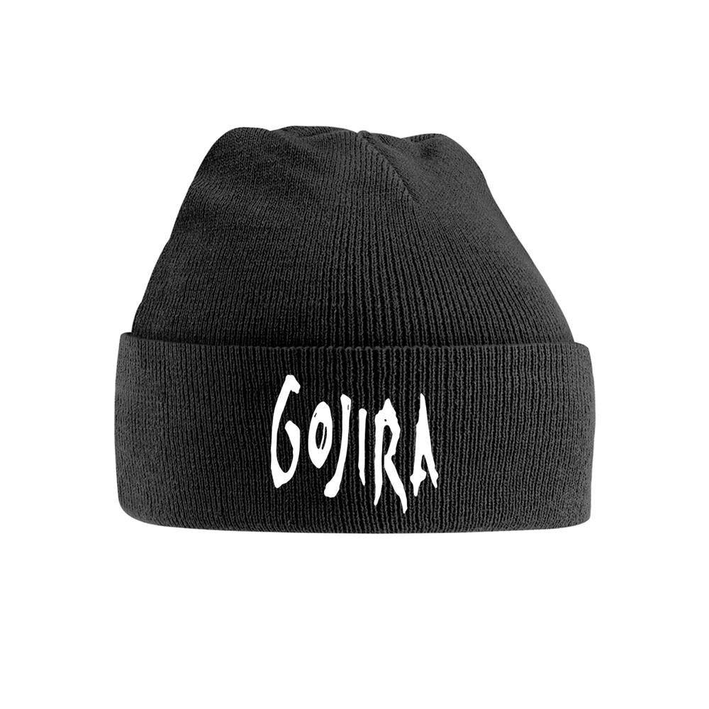 Black - Front - Gojira Logo Beanie